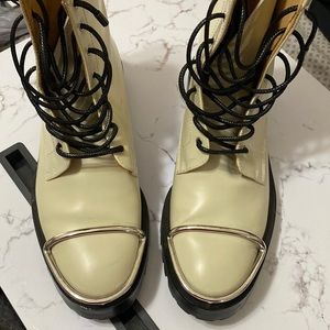 Alexander Wang leather boots